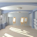 Auditorium di pittura in 3d max vray immagine