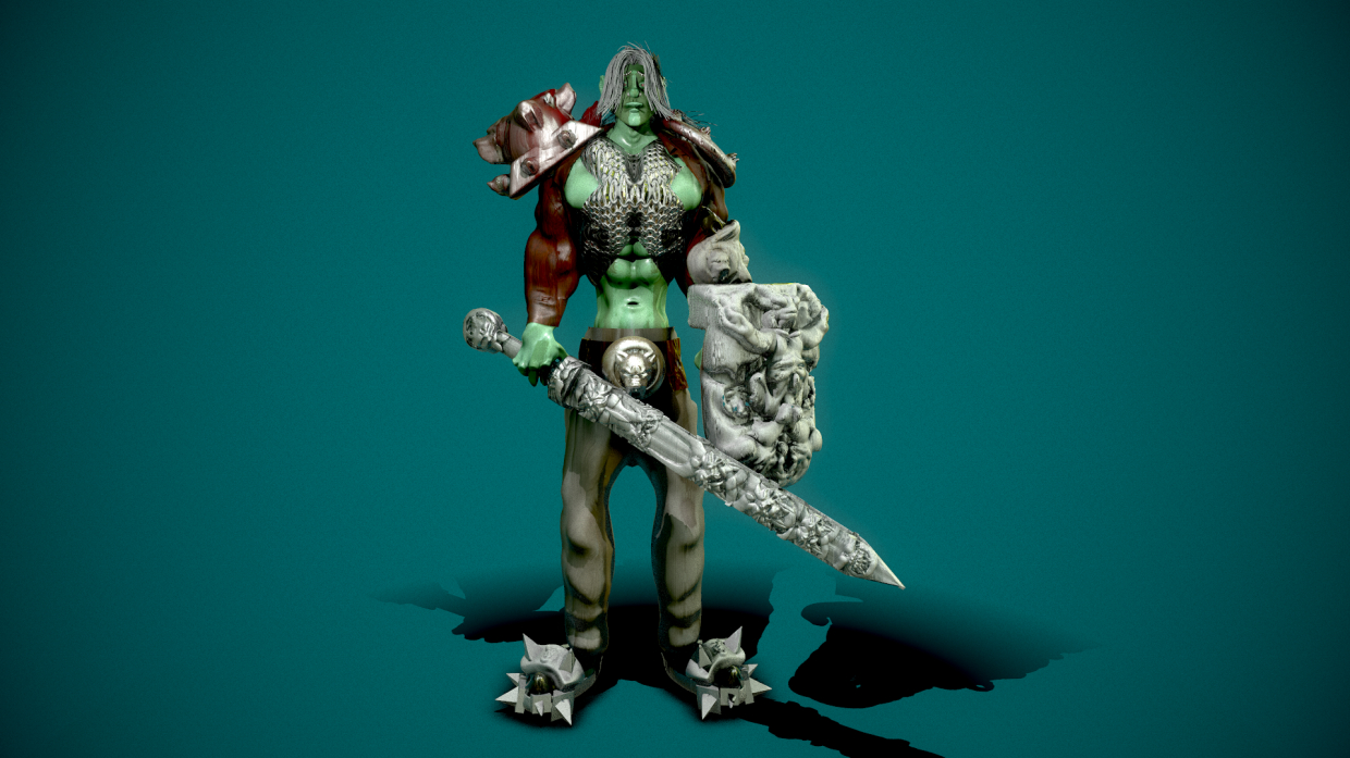 Crusader in ZBrush Other image