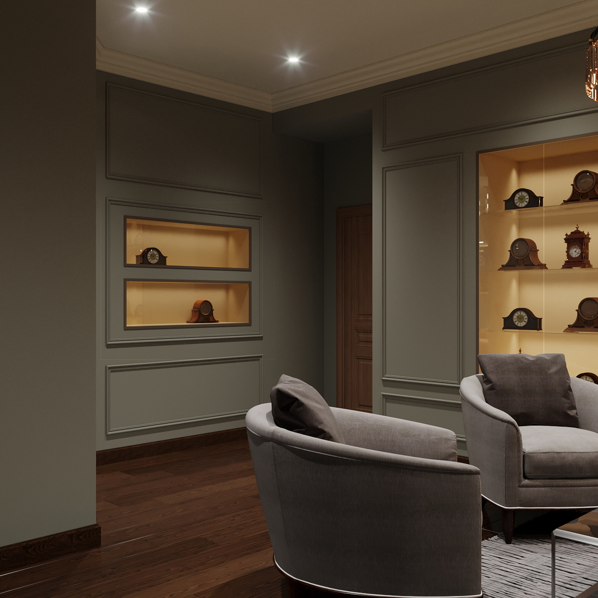 Бутик часов Бутик часов в 3d max Corona render 7 изображение