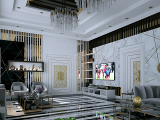 Modern living interiors