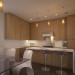 imagen de Cocina minimalismo en 3d max vray