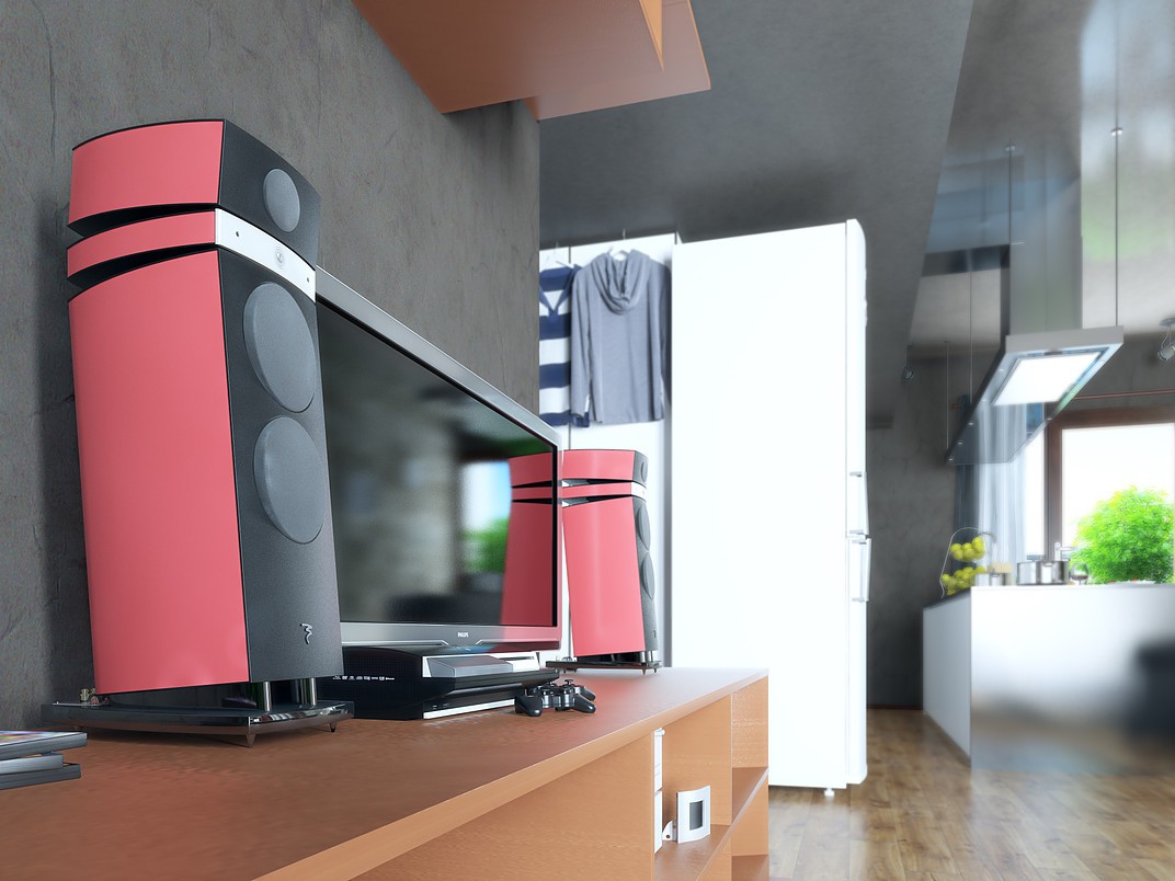 Уютная квартира в центре. Уютная квартира в центре. в 3d max vray 3.0 изображение