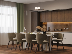 Cucina in una casa privata