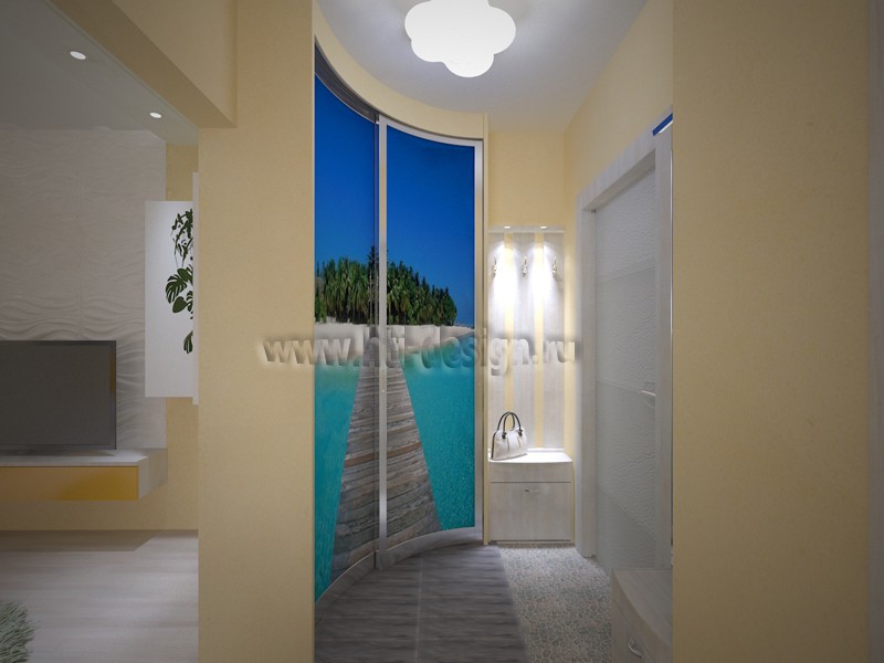 Temática interior 3 habitaciones apartamentos "La isla" imagen de Temática interior 3 habitaciones apartamentos "La isla" en 3d max vray