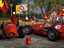 Ferrari 500 F2 1952 and Team