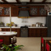 Cucina in 3d max vray immagine