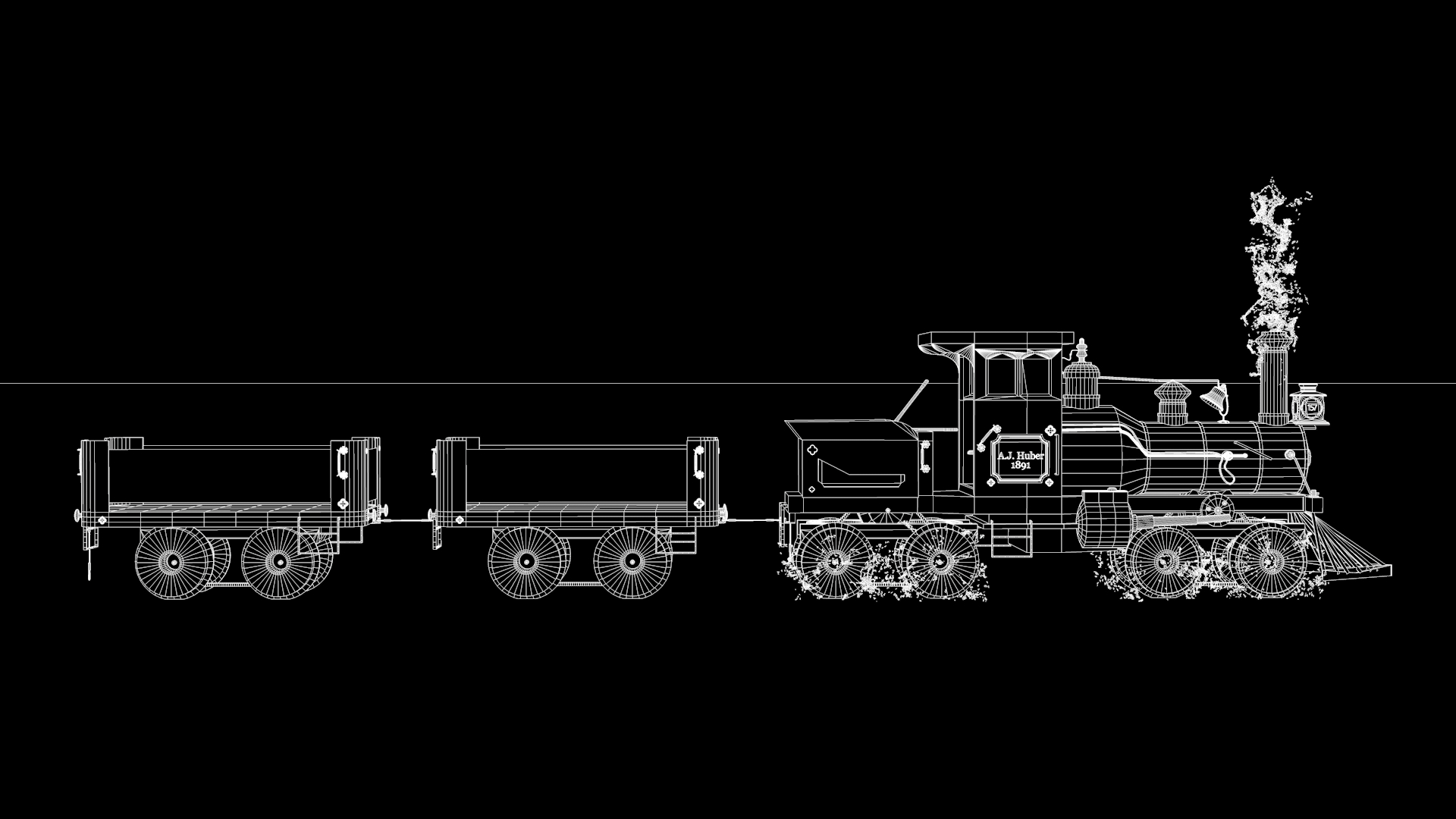 Christmas Express Red em Cinema 4d Standard imagem