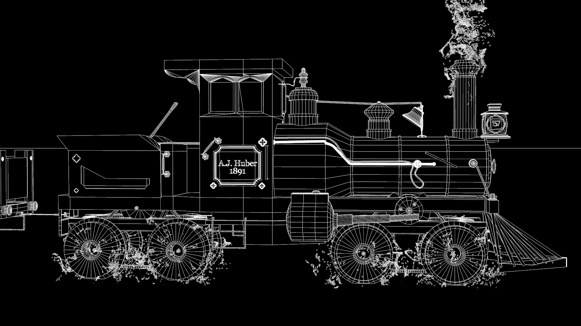 Christmas Express Red em Cinema 4d Standard imagem