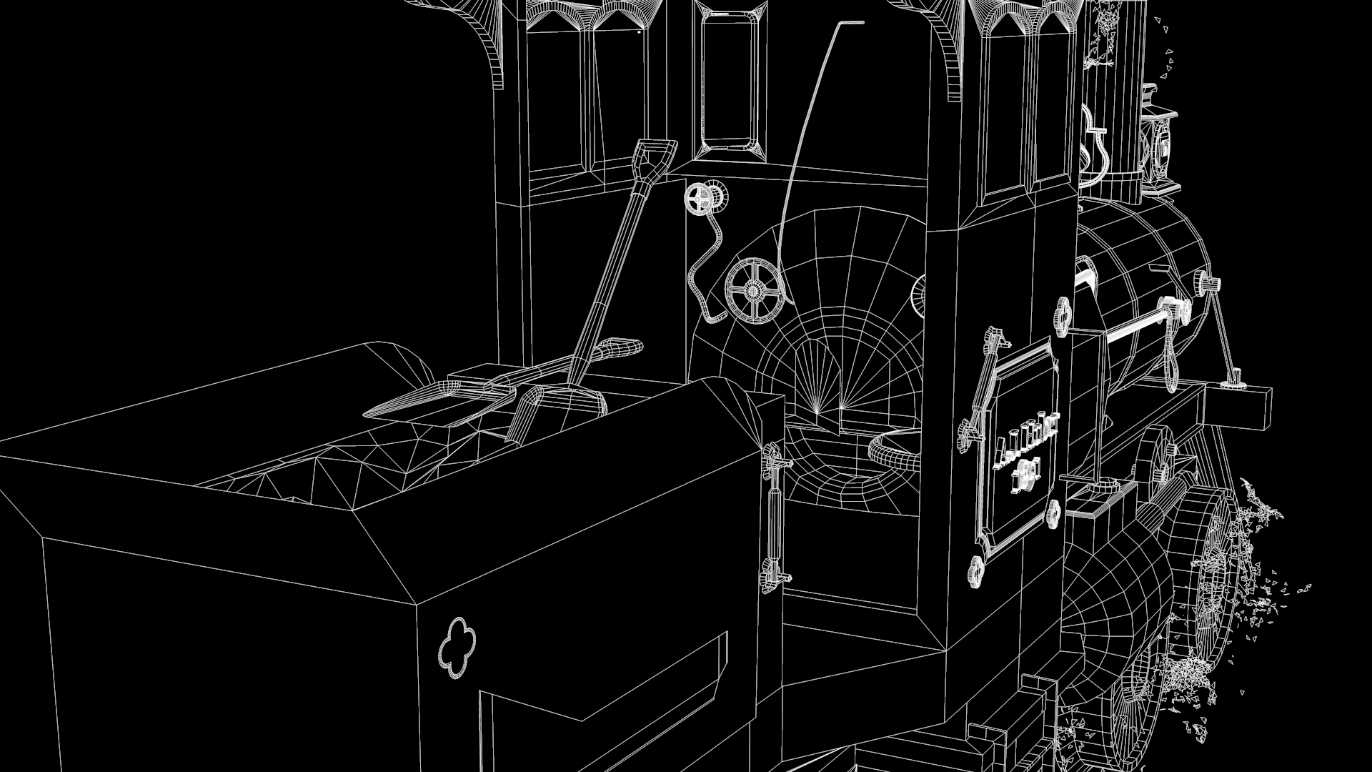 Christmas Express Red em Cinema 4d Standard imagem