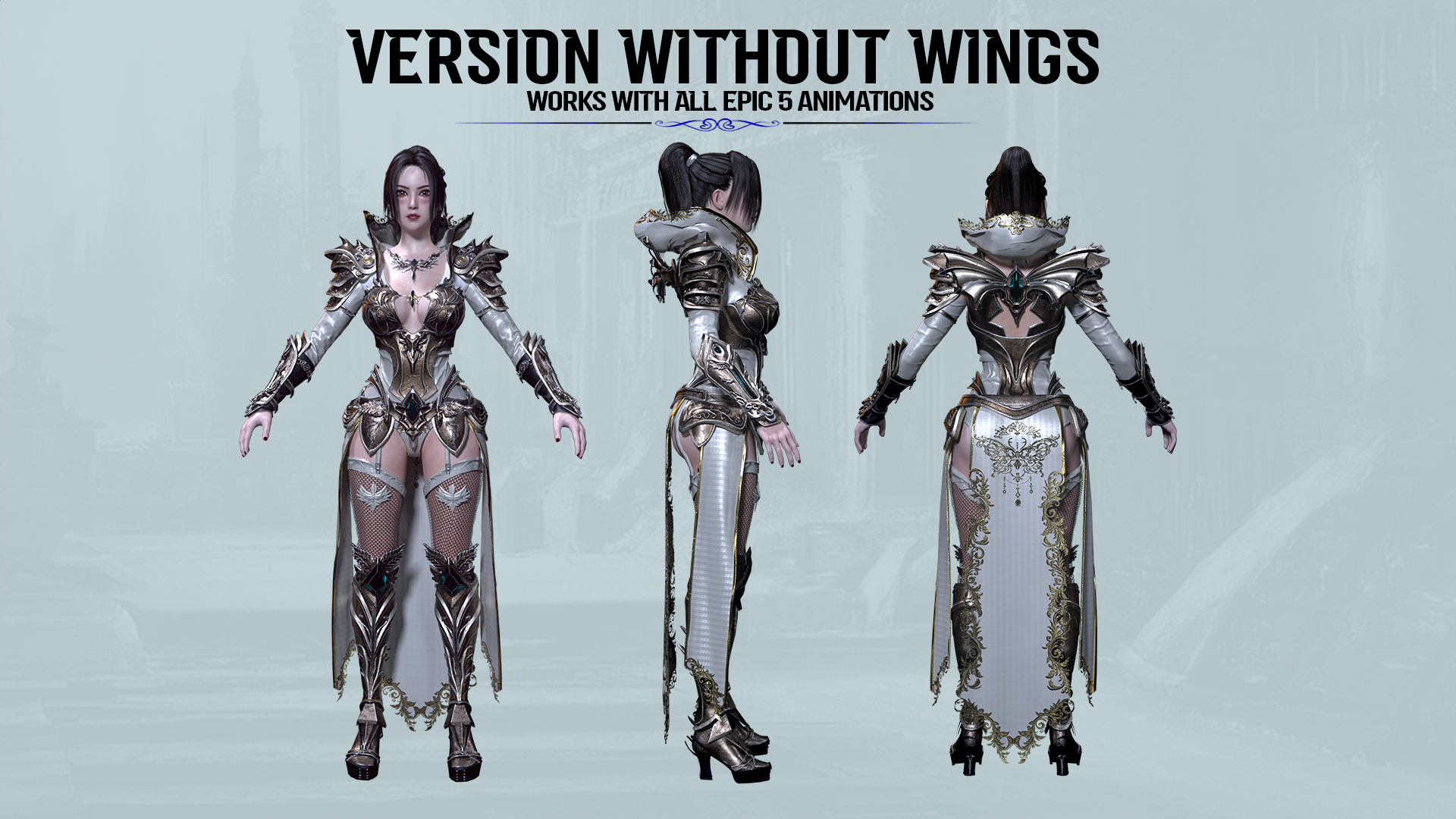 Королева Миса в Maya Marmoset Toolbag изображение