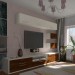 बेडरूम-रहने वाले कमरे 3d max vray में प्रस्तुत छवि