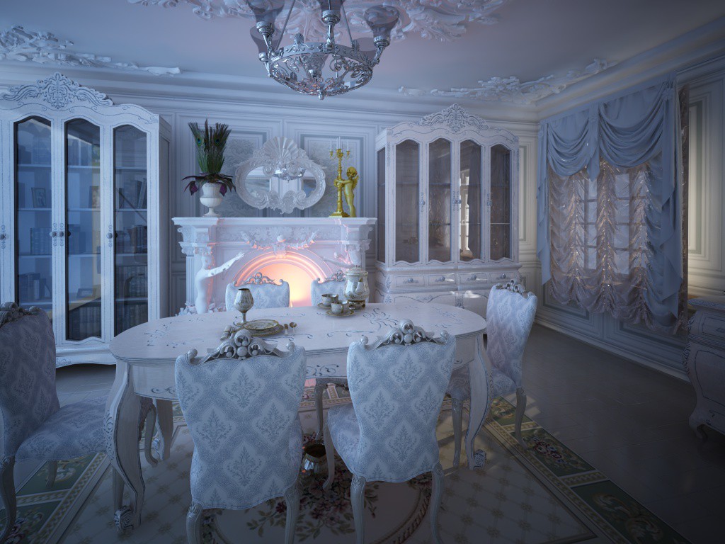"Эдемский сад" "Эдемский сад" в Cinema 4d vray изображение