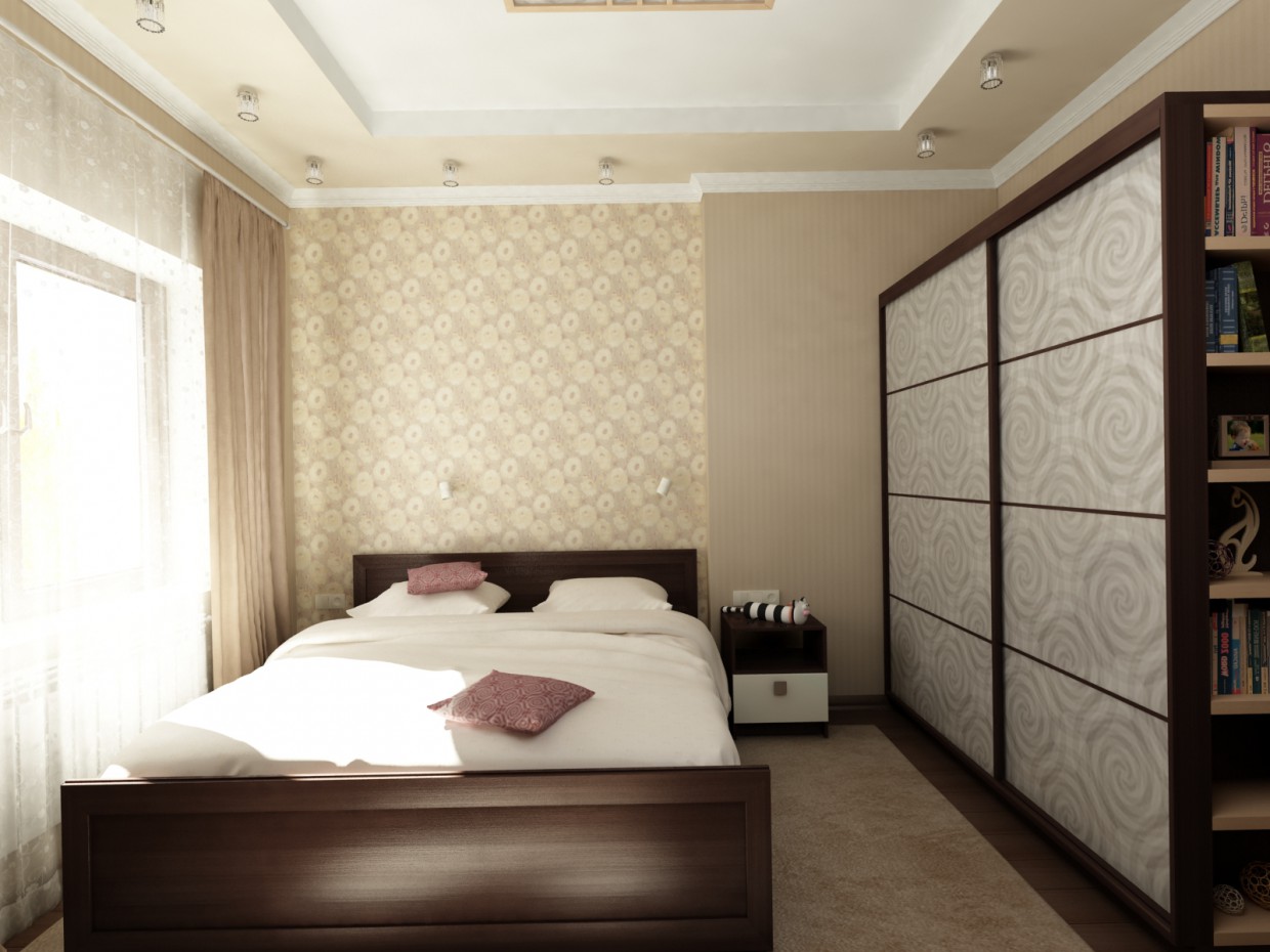 Спальня для старшеклассника Спальня для старшеклассника в 3d max vray 3.0 изображение