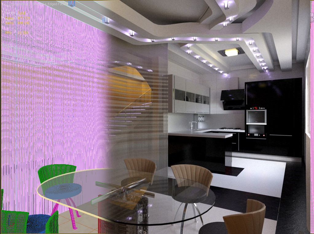Kitchen Kitchen in 3d max Other image