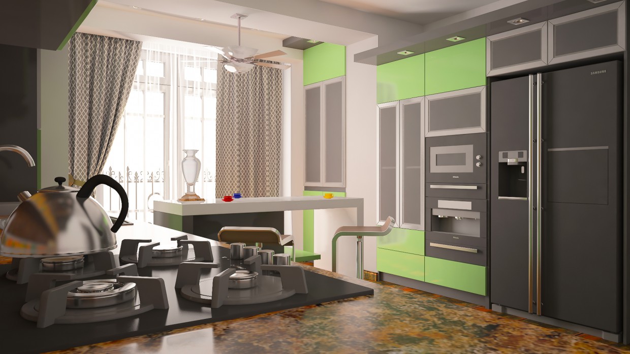 Cocina-ArtSem imagen de Cocina-ArtSem en 3d max vray