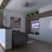 Studio apartment. Living room. 2 in 3d max vray image