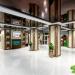 3D дизайн реконструкции интерьера здания санатория. (Видео прилагается)