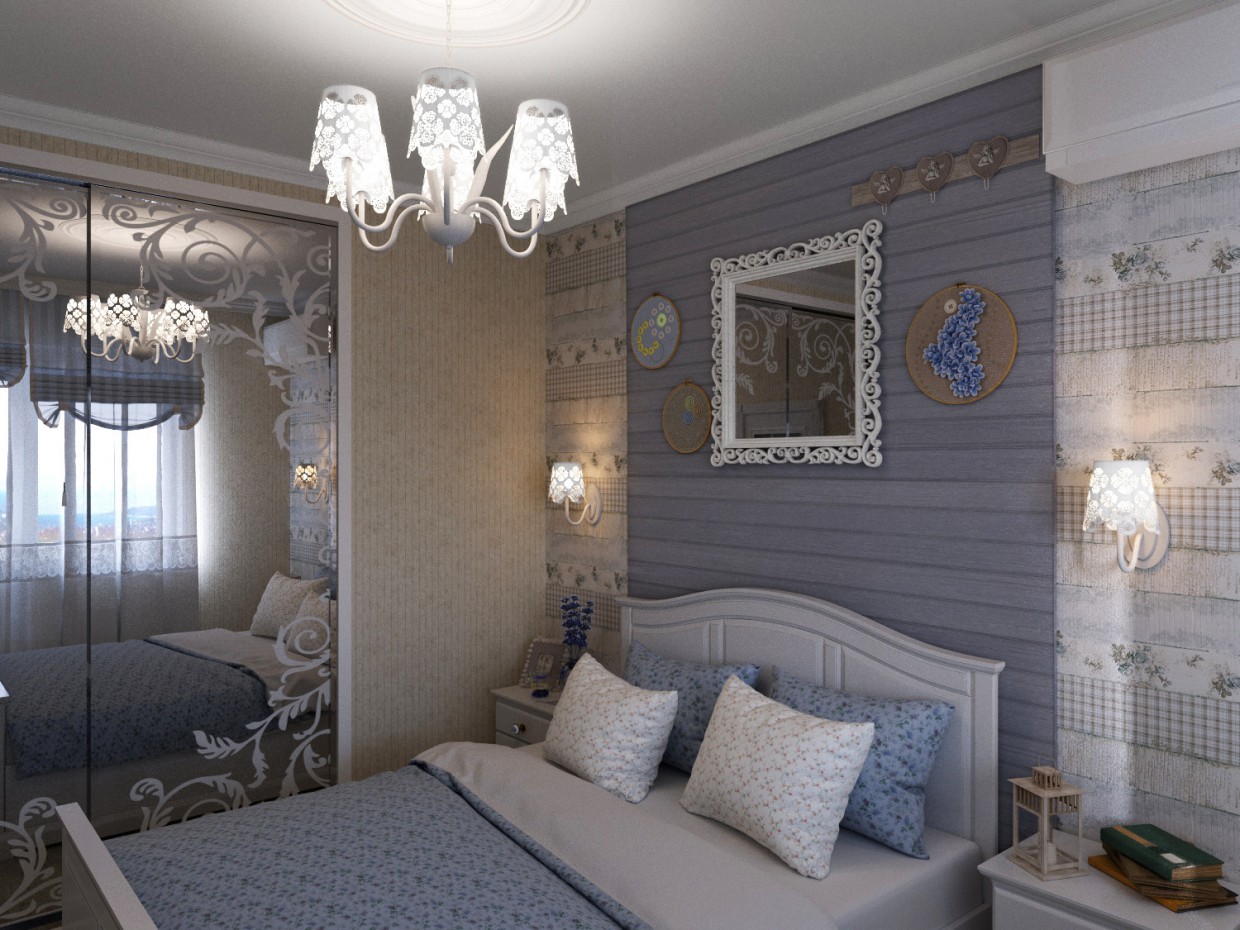 Спальня Спальня в 3d max corona render зображення