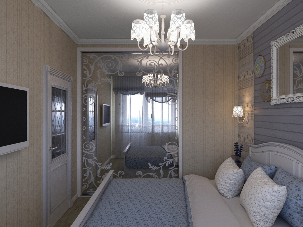 Спальня Спальня в 3d max corona render зображення