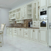 The kitchen in classical style in SolidWorks vray 3.0 image