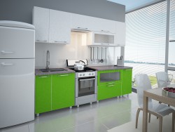 Küche grün