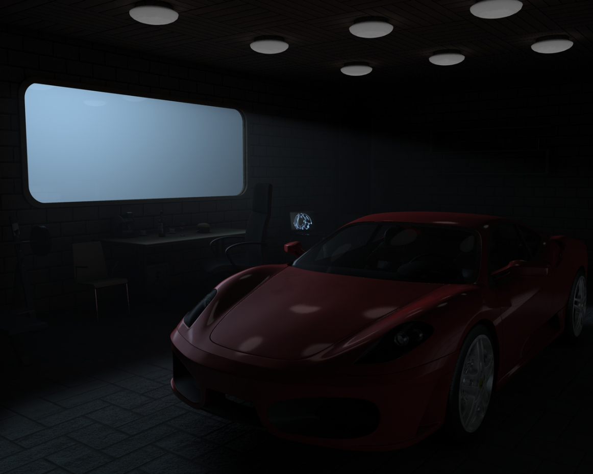 Garage in Cinema 4d Other image