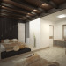 The concept of a room in the "Sibir" hotel - Krasnoyarsk in 3d max vray image