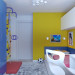 Children's room in 3d max corona render image