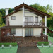 Private house in 3d max vray image