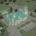 Церковь Троицы Живоначальной в 3d max vray изображение