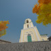 Église de la Trinité vivifiante dans 3d max vray image