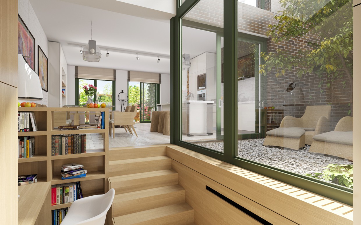 Townhouses. Interior. Townhouses. Interior. in 3d max corona render image