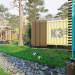 Container House. in 3d max corona render image
