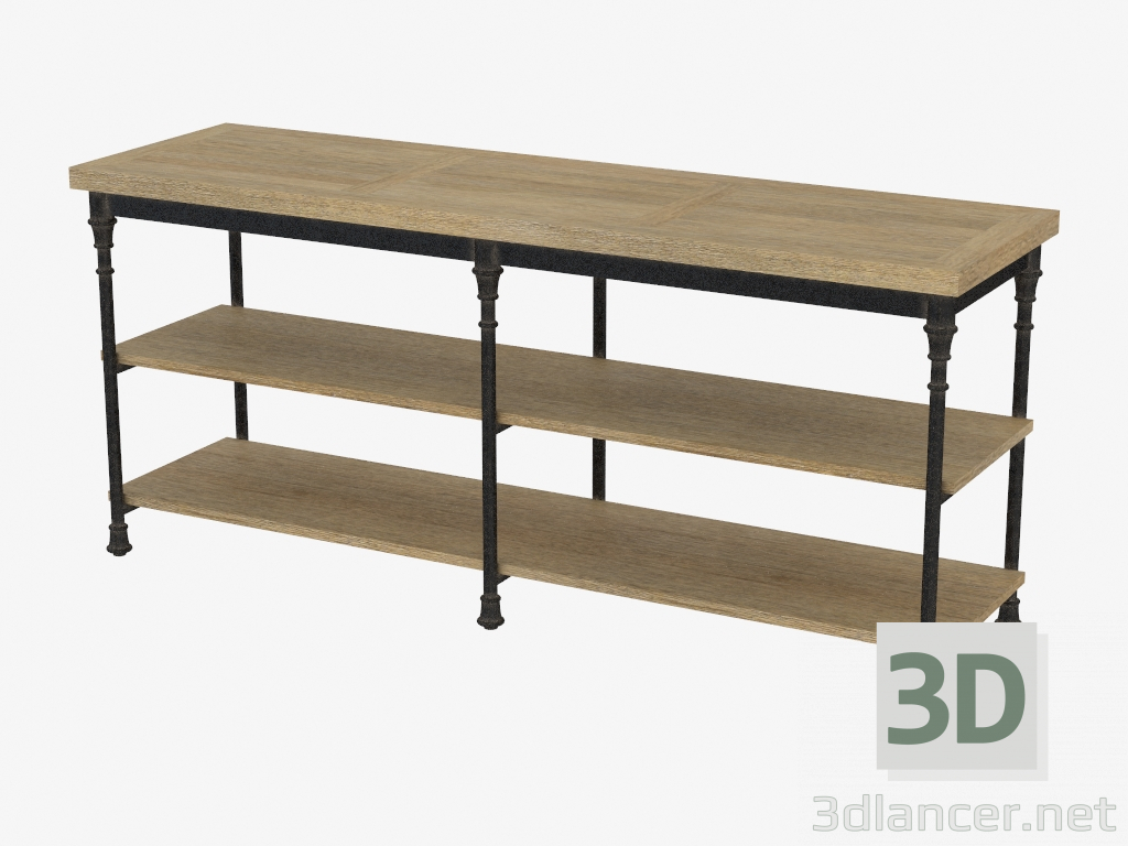 Modelo 3d Console LUZERN CONSOLE TABLE (8833.1002) - preview