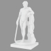 3d model Escultura de mármol Aristee Dios de los jardines - vista previa