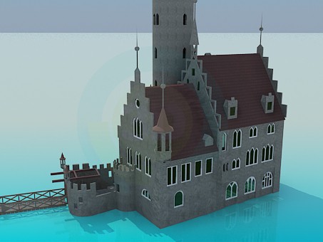 3d model Castle - preview 3d model Castle - preview
