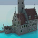 3D modeli Castle - önizleme