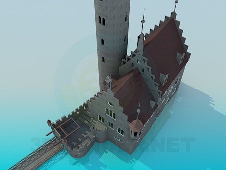 3d model Castle - preview 3d model Castle - preview