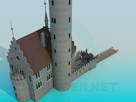 3d model Castle - preview 3d model Castle - preview