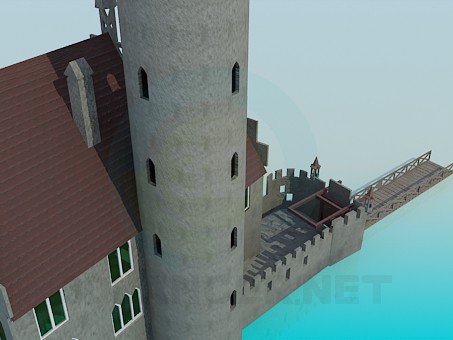 3d model Castle - preview 3d model Castle - preview