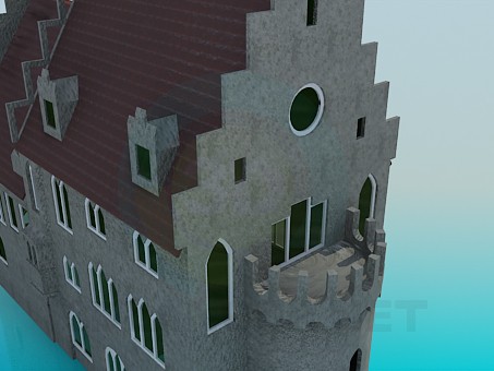 3d model Castle - preview 3d model Castle - preview