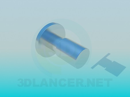 3d модель Вешалка для полотенец – превью 3d модель Вешалка для полотенец – превью