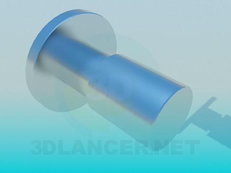 3d модель Вешалка для полотенец – превью 3d модель Вешалка для полотенец – превью