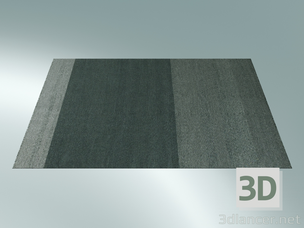 3D Modell Teppich Varjo (170x240 cm, Grau) - Vorschau