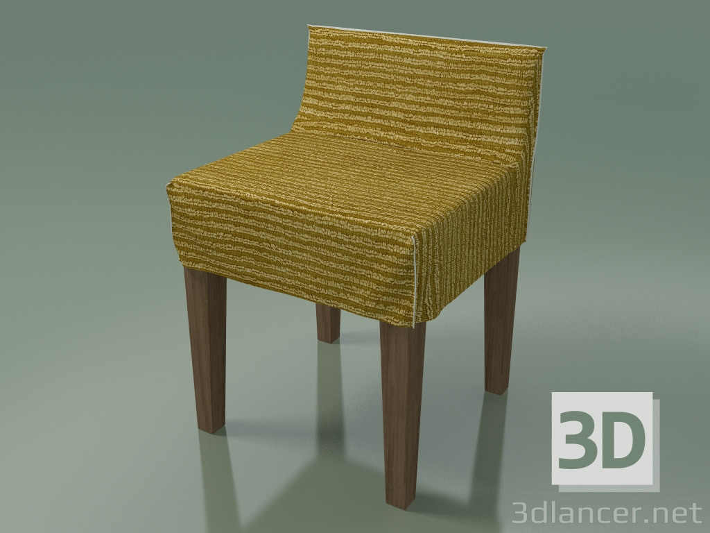 modèle 3D Chaise (23, noyer américain laqué naturel) - preview