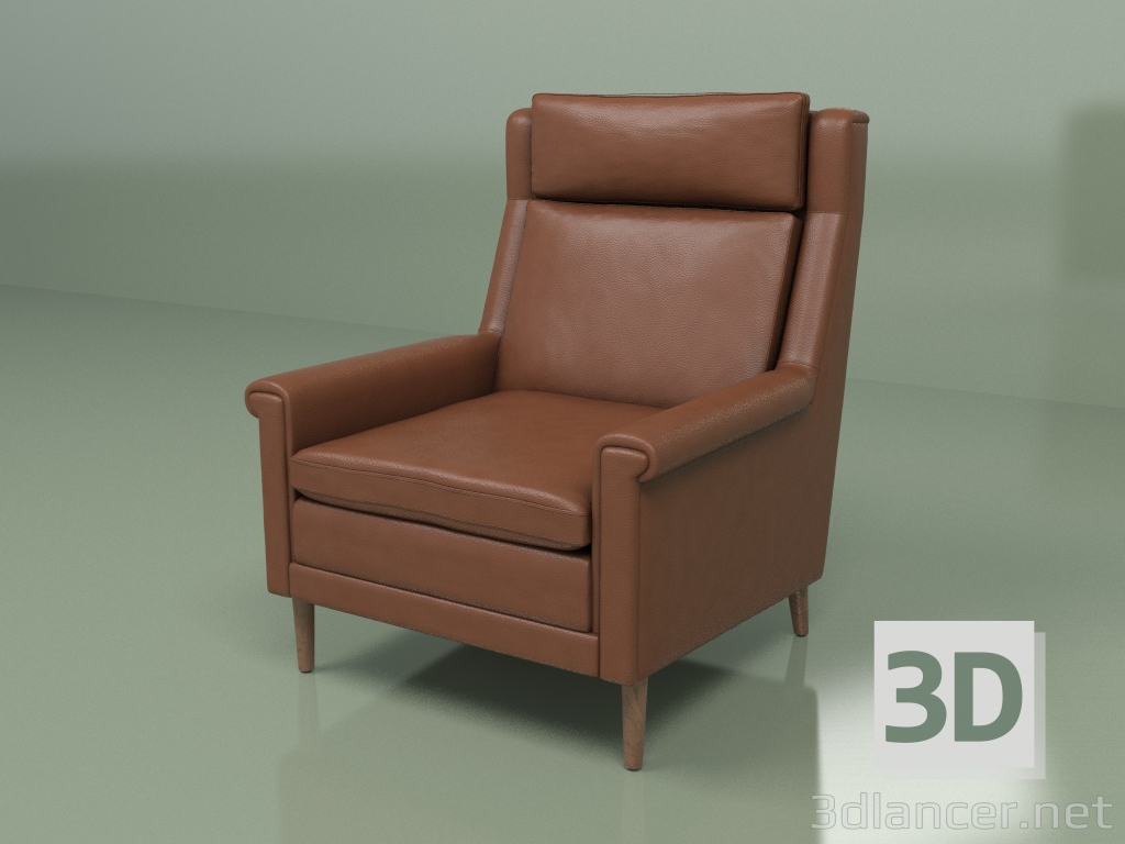 3 डी मॉडल कुर्सी अनुग्रह - पूर्वावलोकन