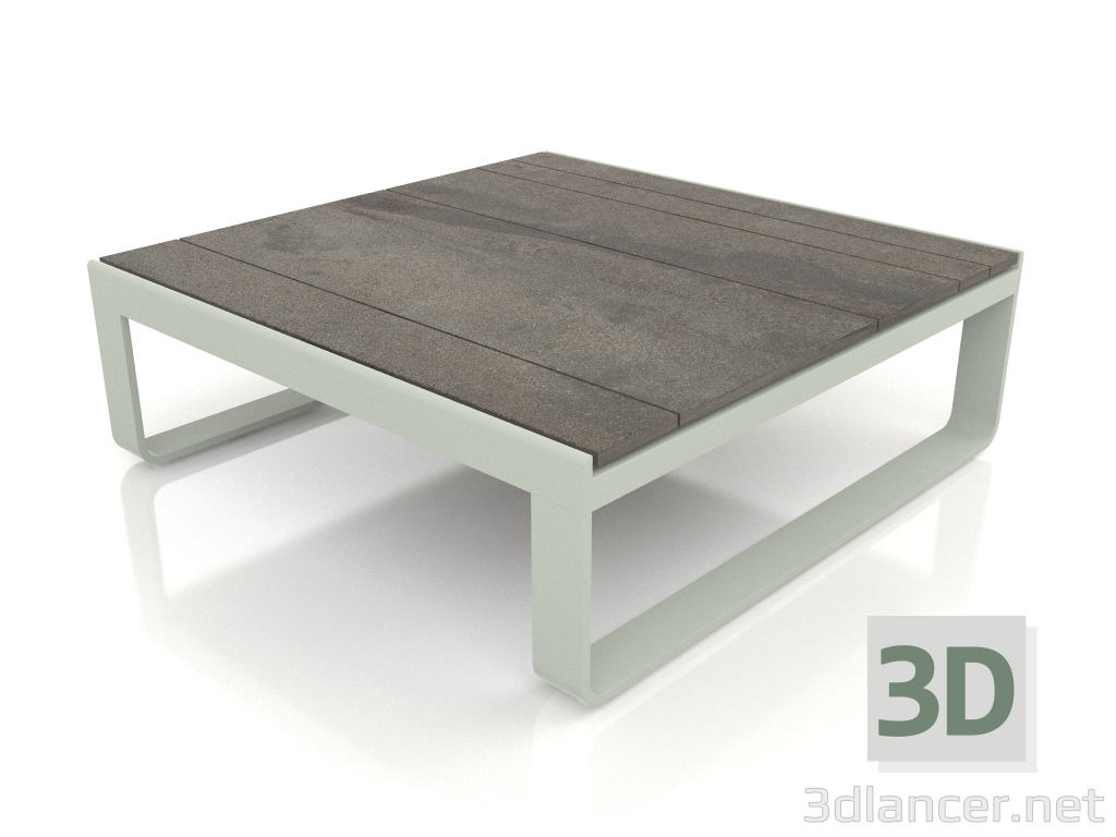 3d model Coffee table 90 (DEKTON Radium, Cement gray) - preview