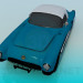 modello 3D Corvette 1957 - anteprima
