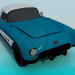 3D Modell Corvette 1957 - Vorschau