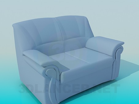 modelo 3D Sofá - escuchar modelo 3D Sofá - escuchar